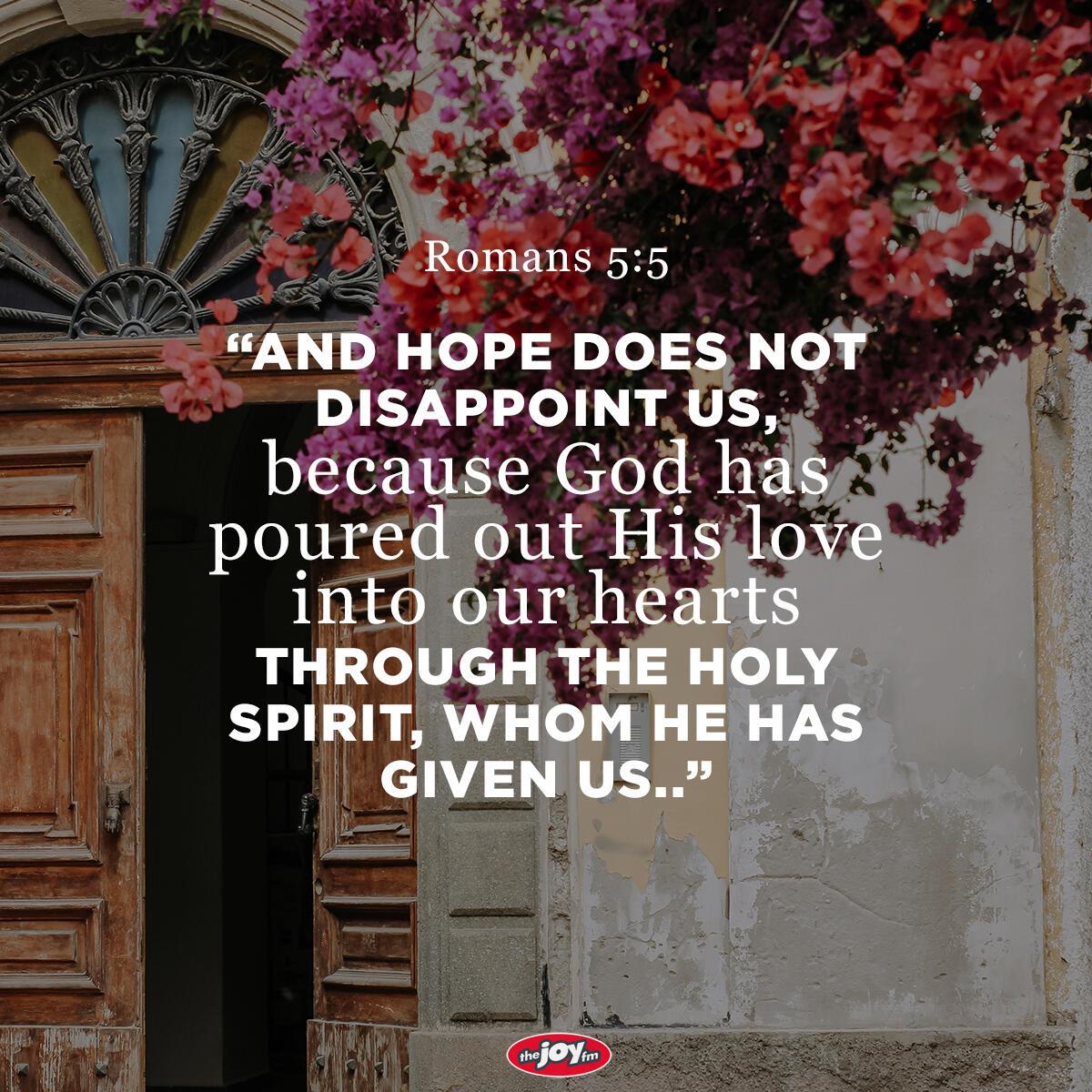 Romans 5:5